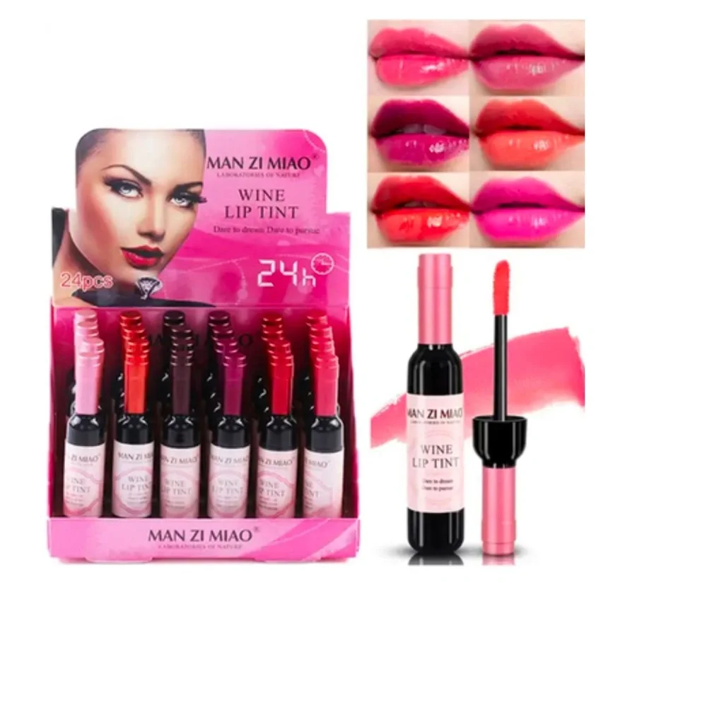 NIP Zenana MINI WINE BOTTLE LIP TINT - 6 COLORS